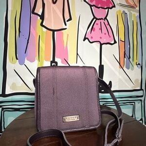 Coach Purple Neoprene Crossbody Bag